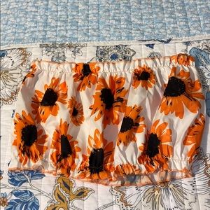 SUNFLOWER TUBE  TOP